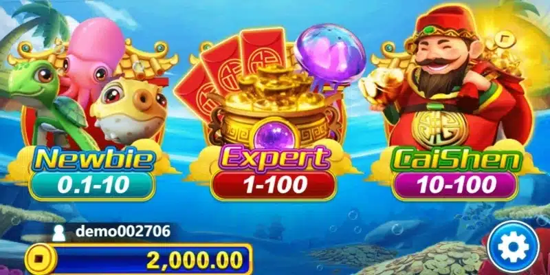 3 level thử thách trong game săn cá Thần Tài