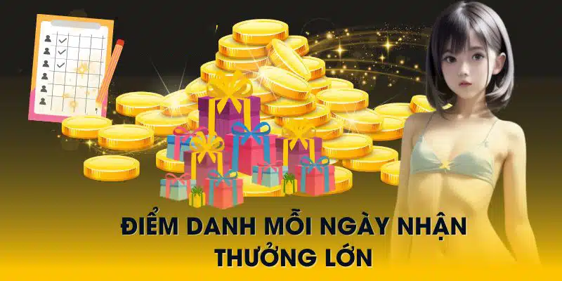 Nhận thưởng tới 100K khi đăng nhập điểm danh mỗi ngày Win55